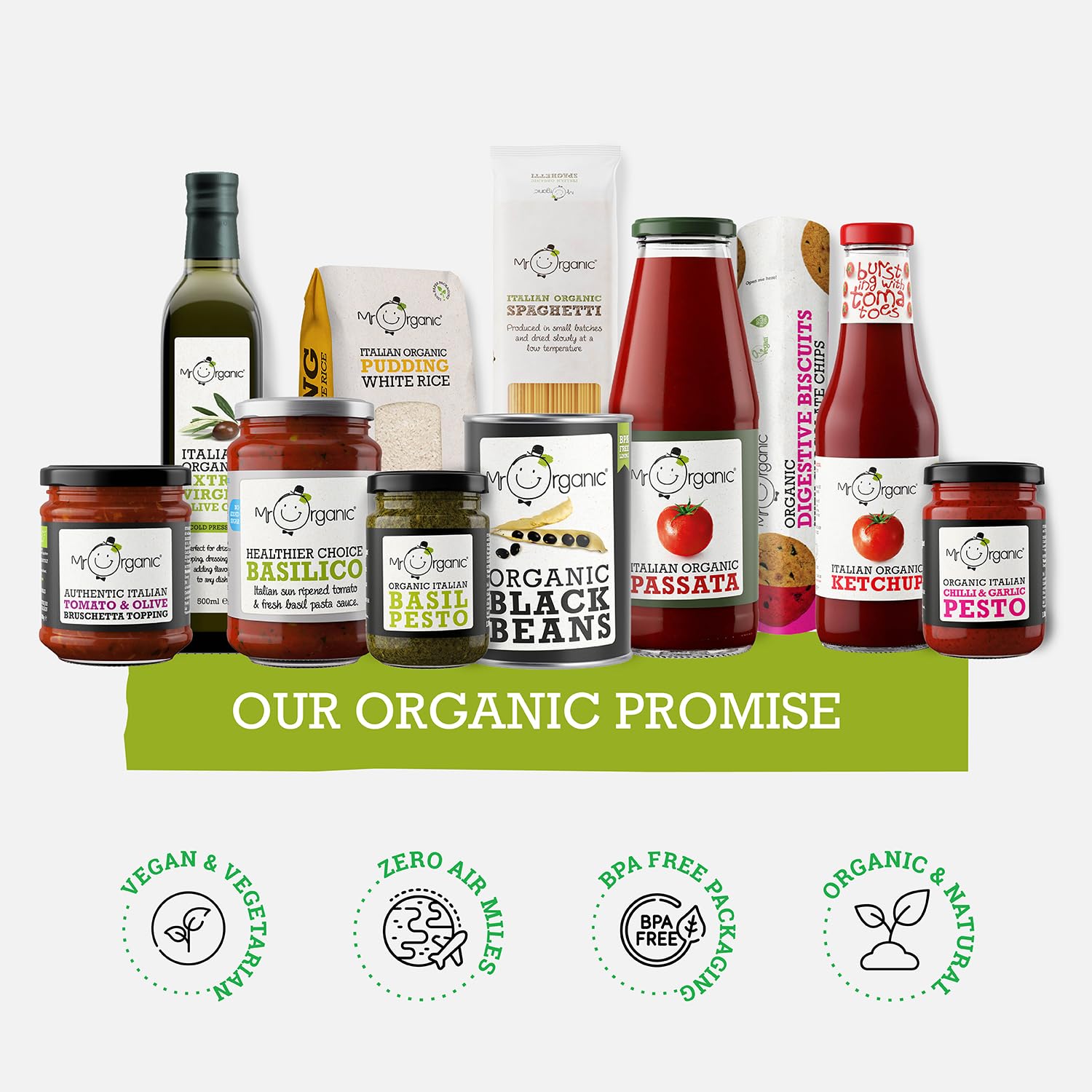 Mr Organic Butter Beans 400g - Organic, Vegan, Gluten-Free, Non-GMO 4