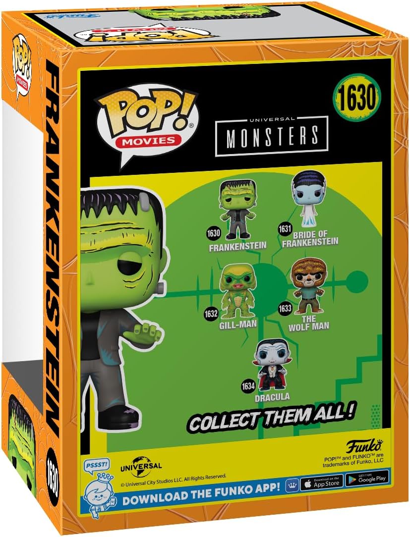 Funko Pop! Movies: Universal Monsters - Frankenstein Vinyl Figure (80997) 6