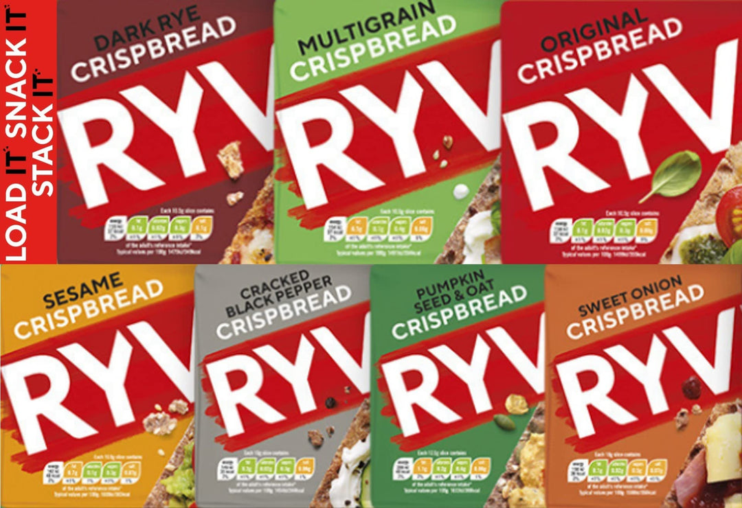 Ryvita Multi Grain Crunchy Rye Breads, 250g