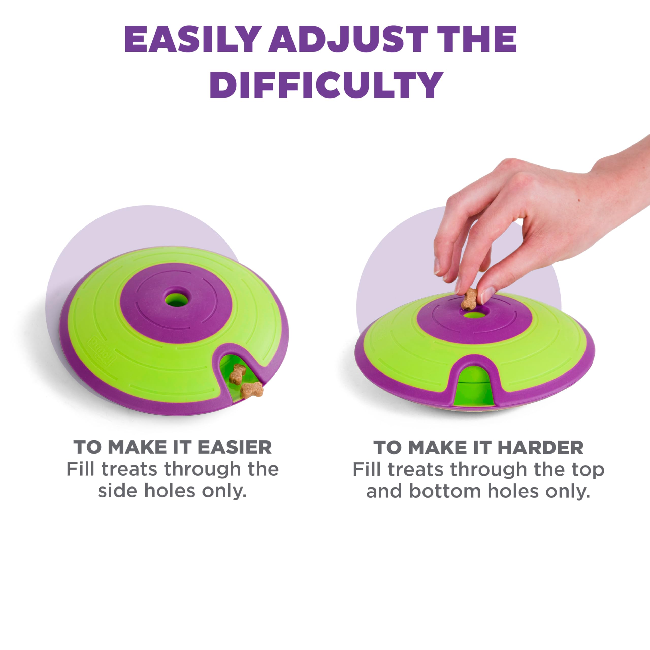 Outward Hound Nina Ottosson Treat Maze Interactive Treat Puzzle Dog Toy, Intermediate Level 2 4
