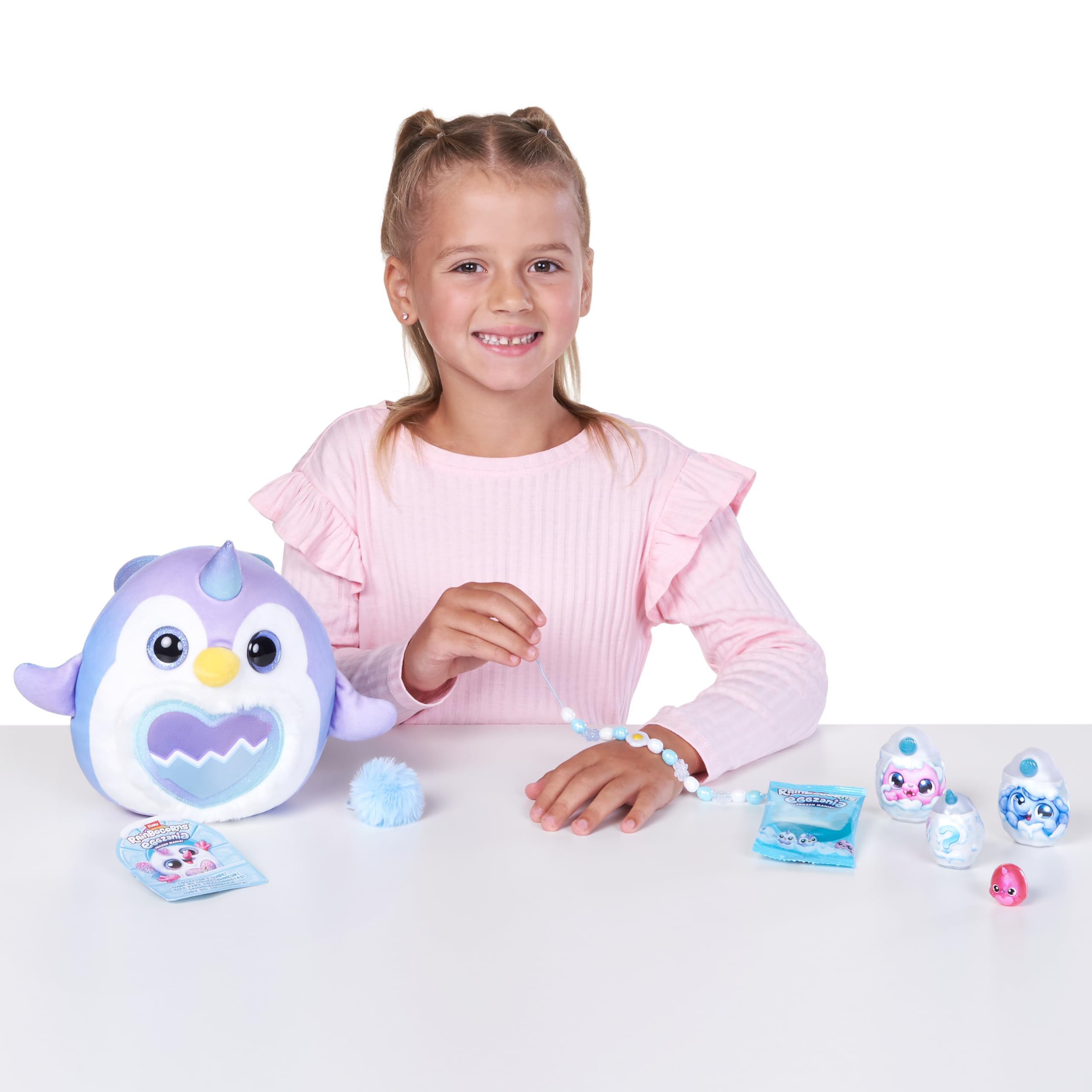 Rainbocorns Eggzania Frozen Mania by ZURU - Collectible Plush Toy for Girls 3+ 3