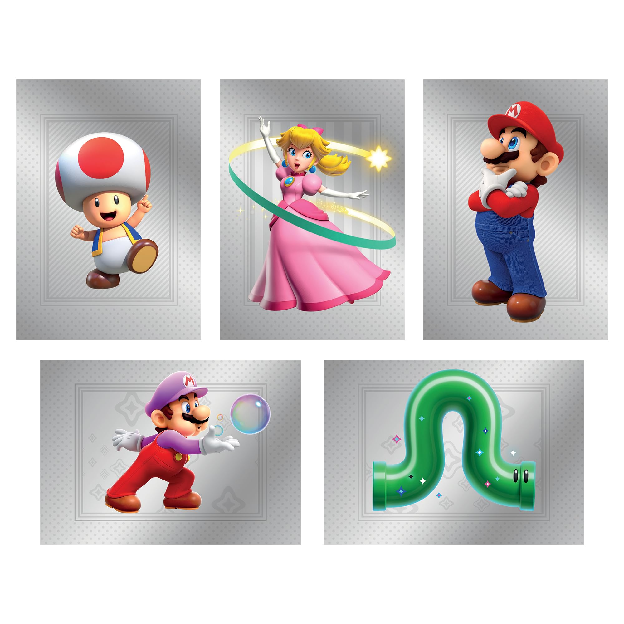 Panini It’s-a me, Mario! Super Mario Sticker Collection - Multiset | 208 Stickers Total | Includes 10 Packs + 1 Limited Card 7