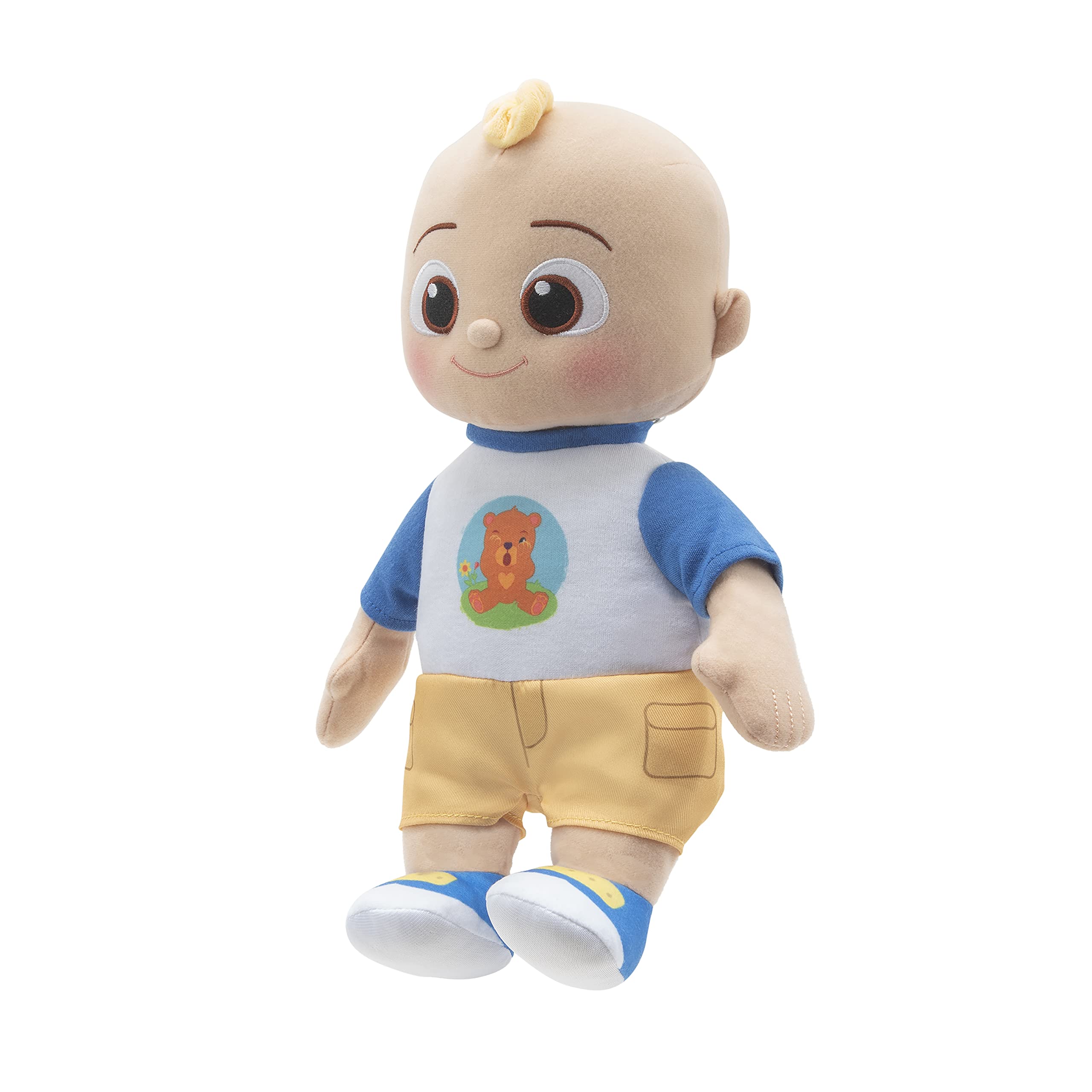 CoComelon Boo Boo JJ Plush - Light-Up Interactive Healing Toy with Bandages and Songs 4
