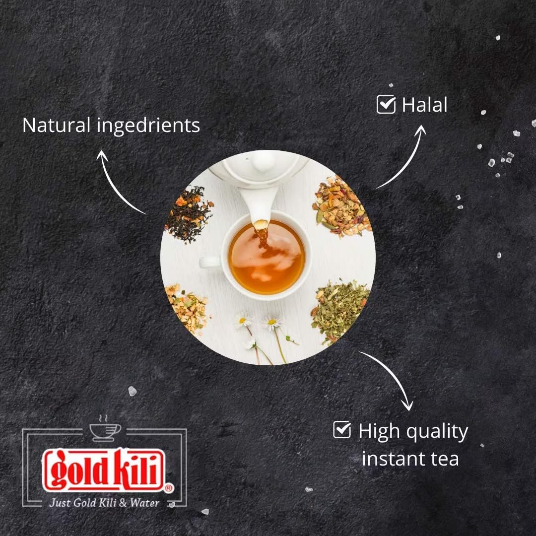 Puregro Gold Kili Instant Ginger Tea Drink - 4 Pack of 360g Pouches | Aids Digestion & Immunity 5