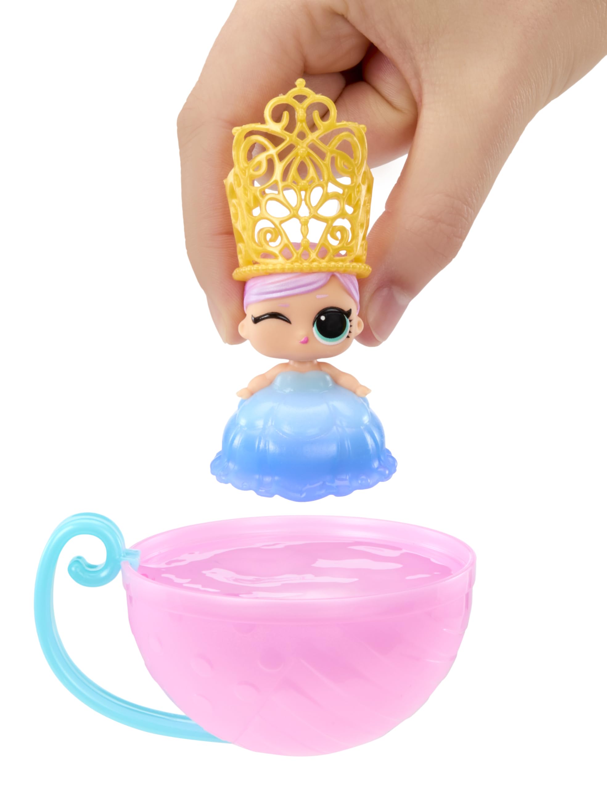 L.O.L. Surprise! Princess Baby Sisters Doll | Color-Change Feature | Collectible Plastic Figure 3