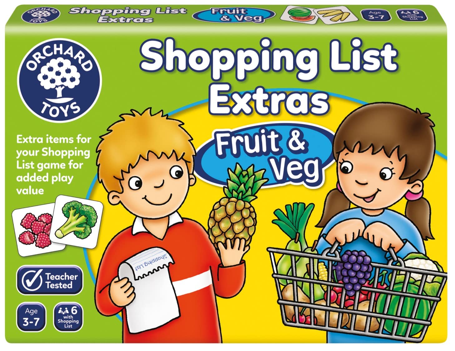 Orchard Toys Einkaufsliste Obst &amp; Gemüse Extras Pack - Brettspiel-Erweiterung