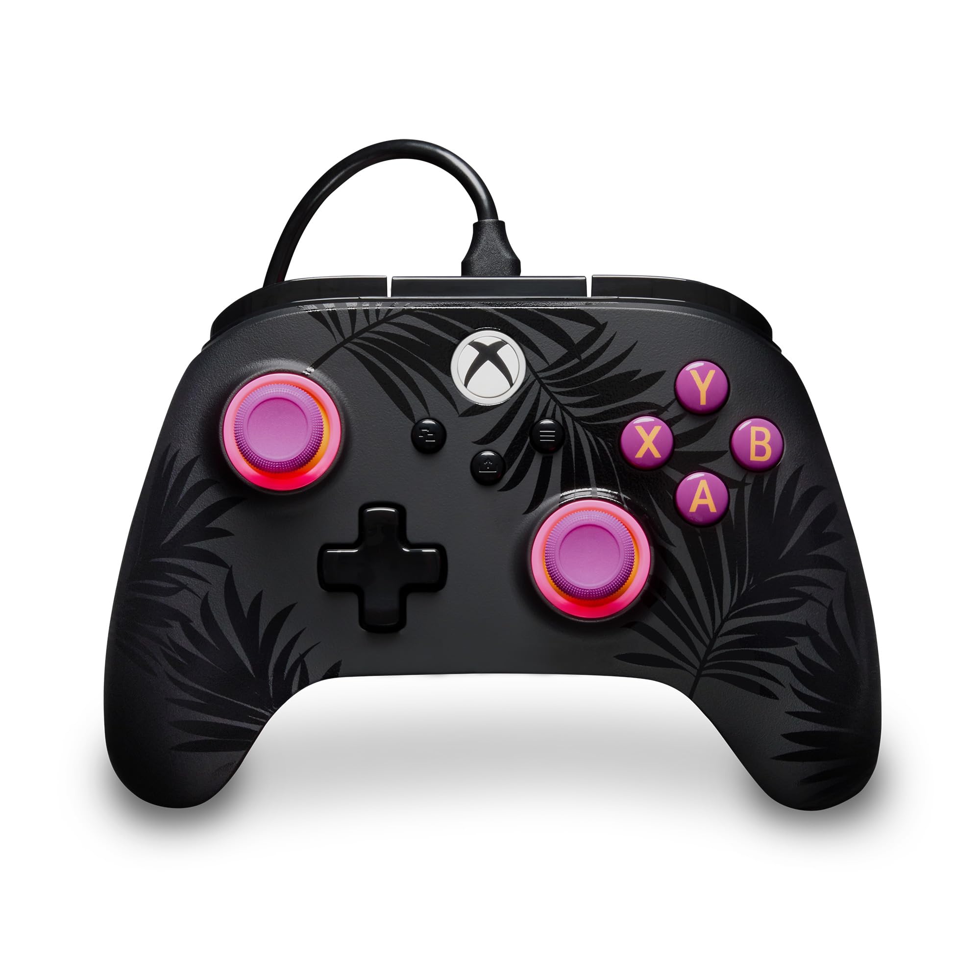 PowerA Advantage Plus Wired Controller for Xbox Series X|S - Moonlit Palms | Hall Effect Sticks 1