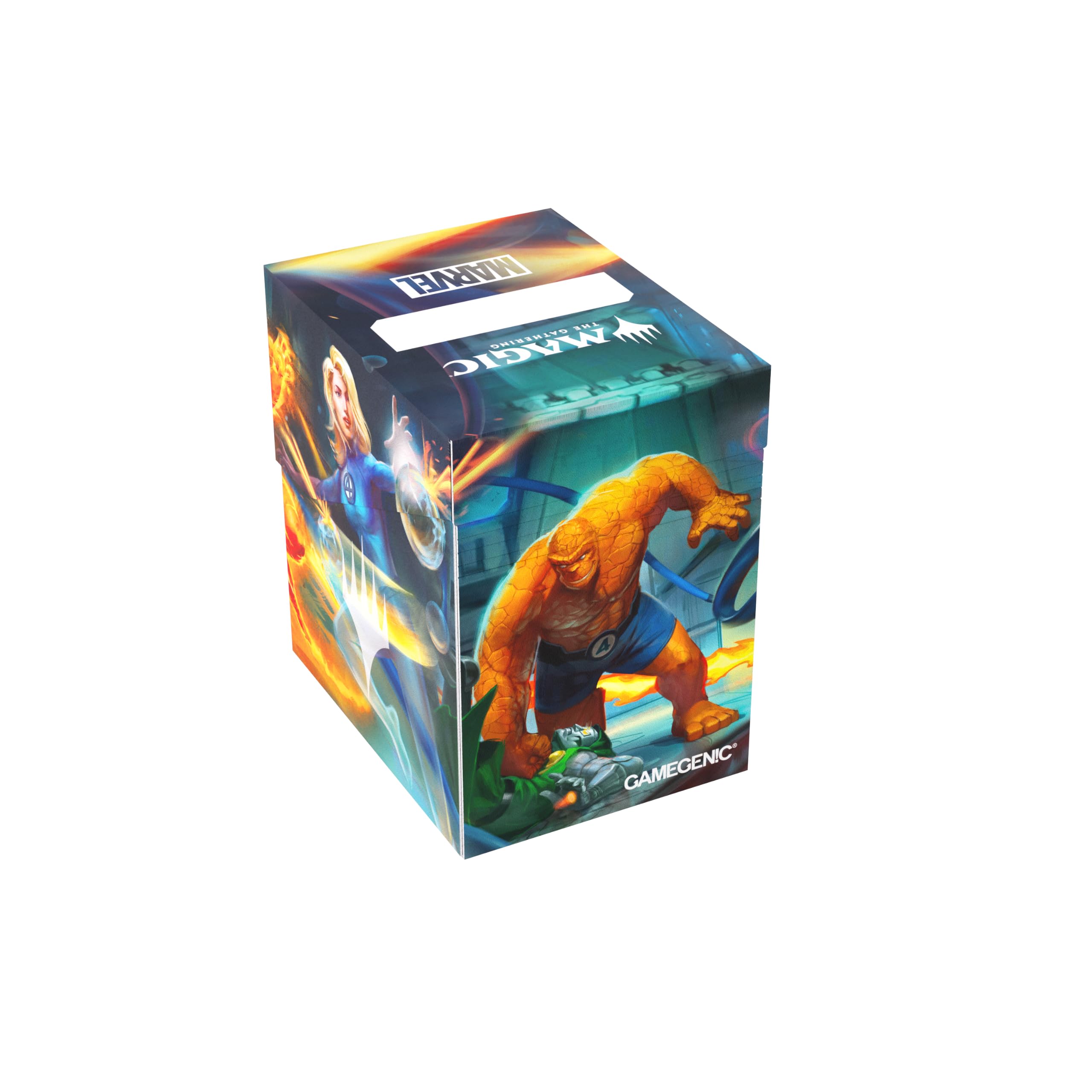 Gamegenic Soft Dynacrate 100+ XL Card Box - Marvel Super Heroes Artwork | Lockable | Plastic 2