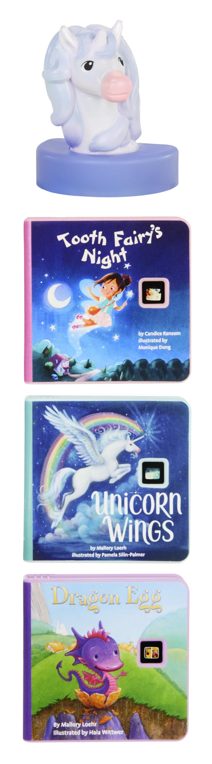 Little Tikes Story Dream Machine Magical Creatures Collection - 3 Stories & Unicorn Nightlight for Ages 3+