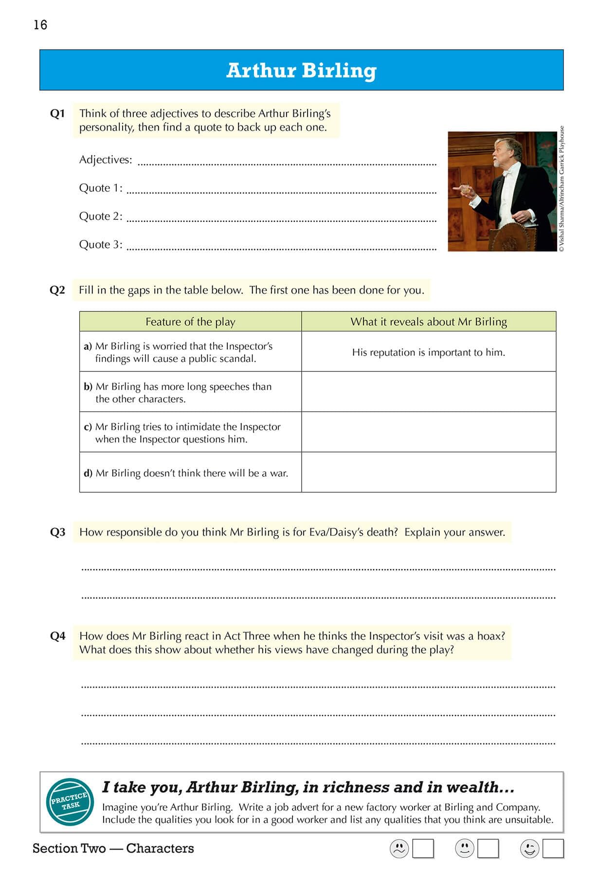 CGP Books An Inspector Calls Workbook - GCSE English Literature Revision | Paperback | 72 Pages 8