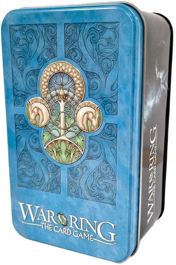 Ares Games War of The Ring: Free Peoples Edition Card Box and Sleeves | 63x88mm & 80x120mm Sleeves