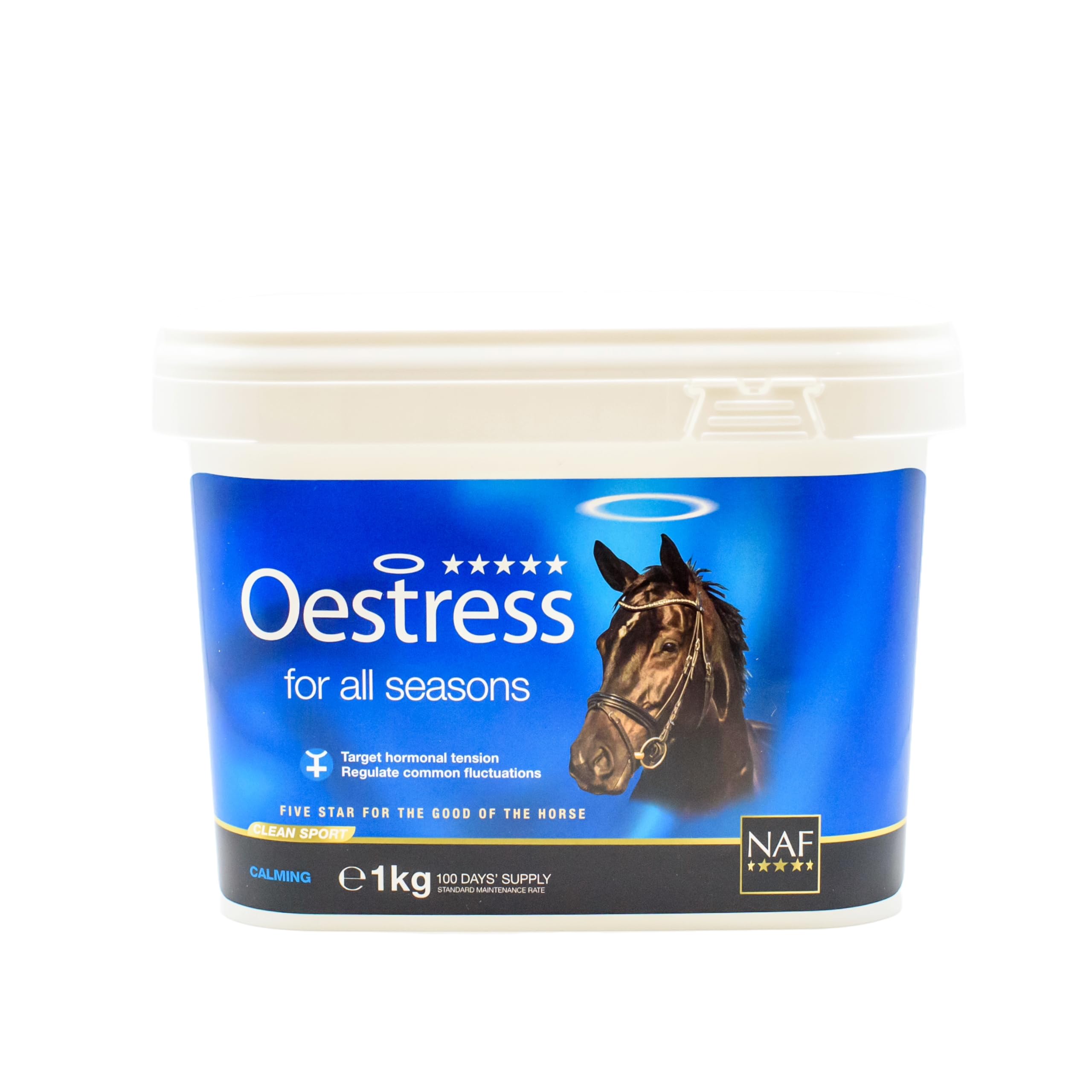 NAF Five Star Oestress Calming Supplement for Mares - 1 kg Powder | Hormonal Support 1
