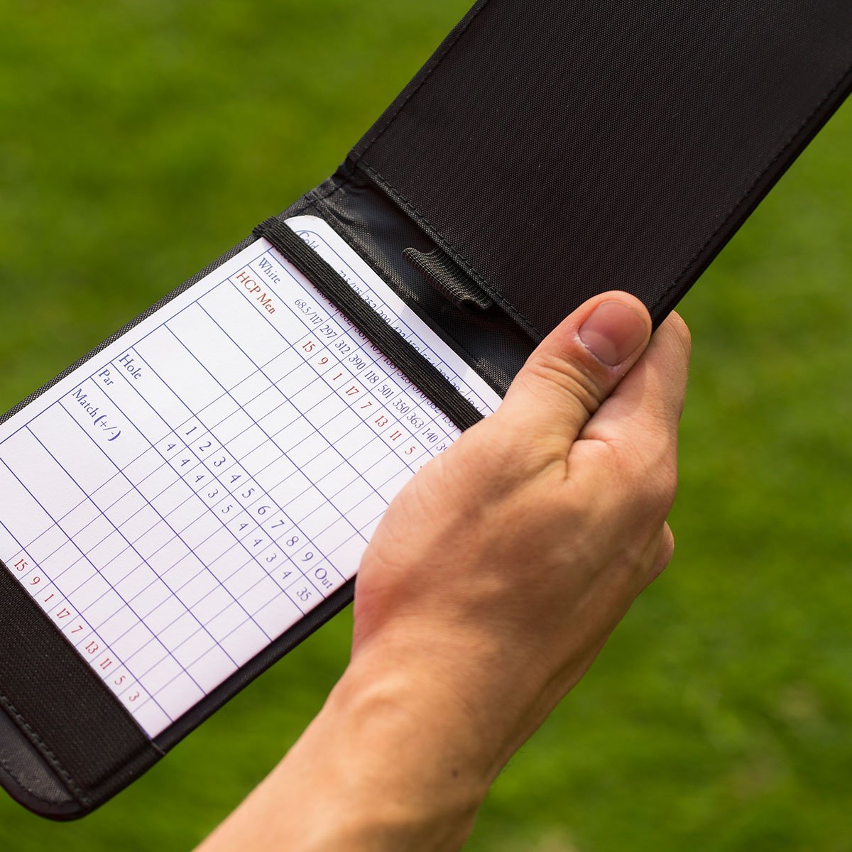Callaway Men's Callaway scorecard holder, Black, 6 UK 4