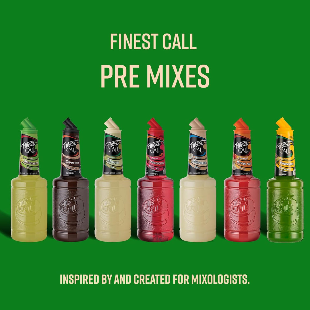 Finest Call Mojito Mix, Premium Pre-Made Cocktail Mix, Just Add Rum, 1 Litre