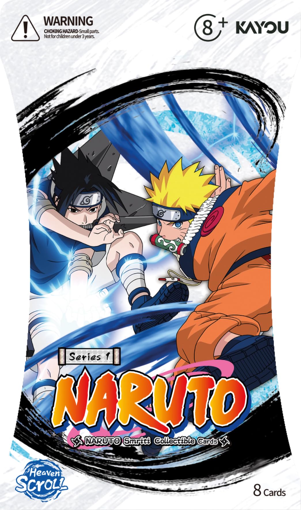 Kayou Naruto Heaven Scroll Booster Pack - Collectible Trading Cards | 8 Cards Per Pack | Ages 3+ 1