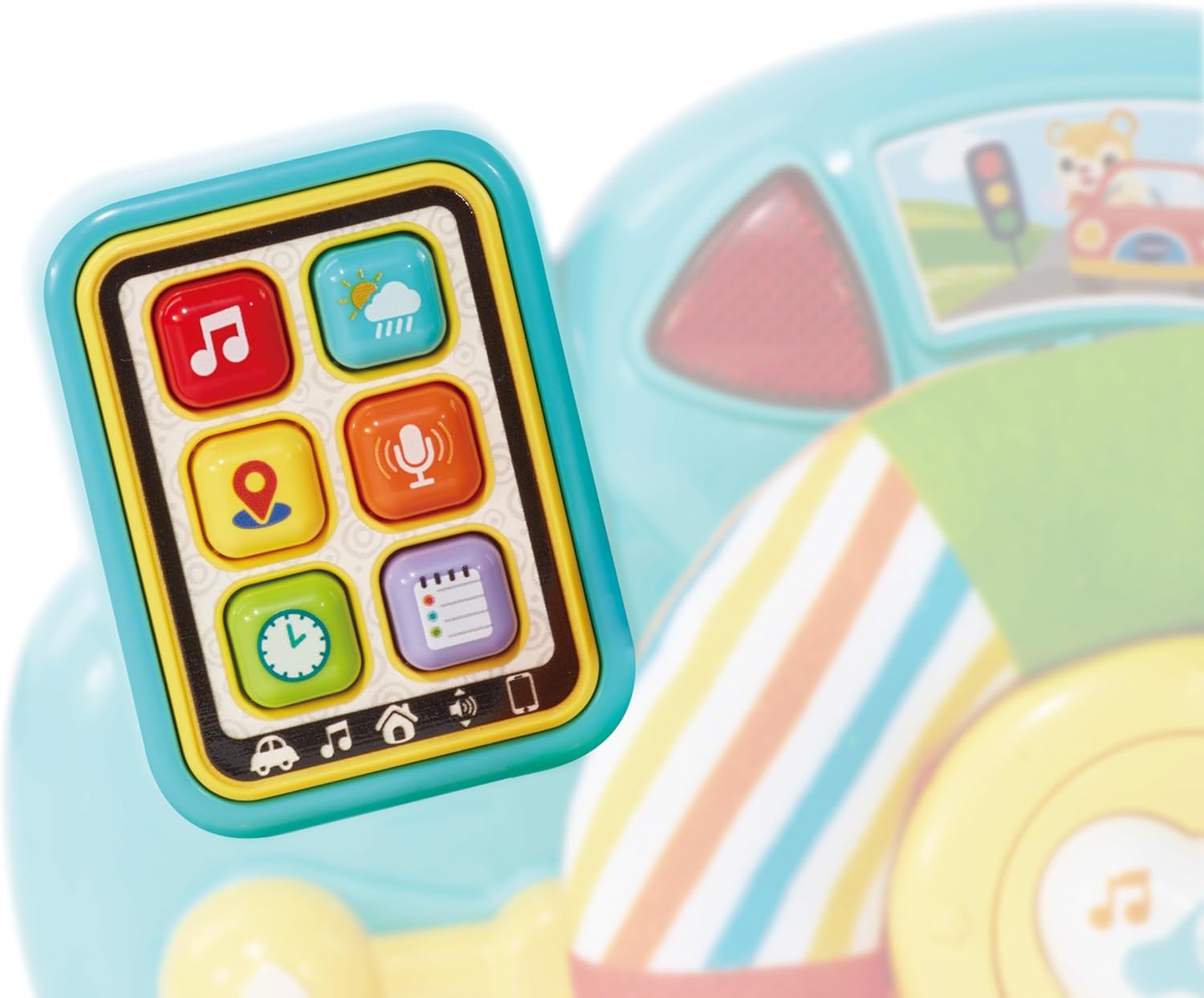 VTech Beep Beep Baby Driver - Interactive Steering Wheel Toy for 3 Months+ 9