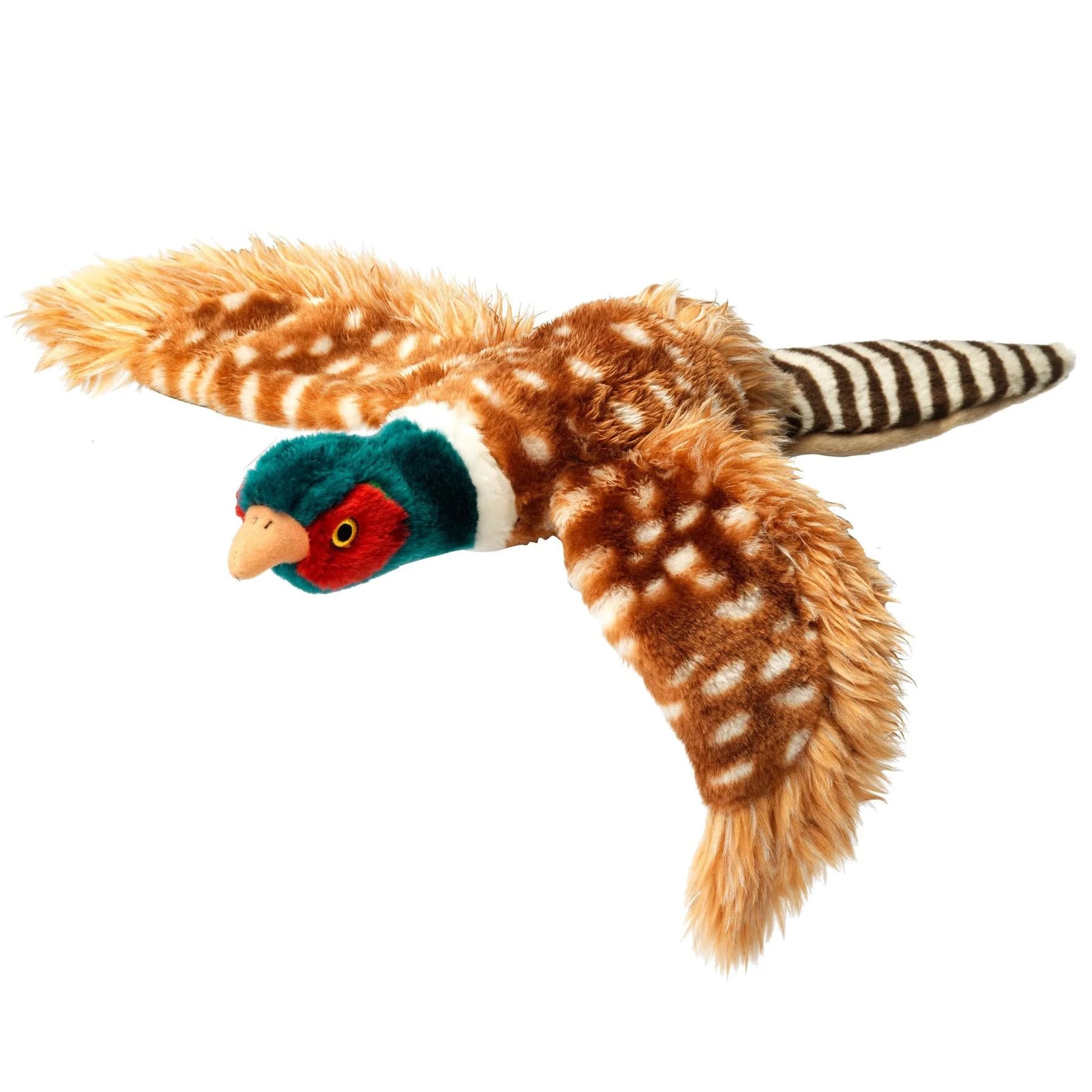 House of Paws Small Pheasant Plush Dog Toy with Squeaker 1