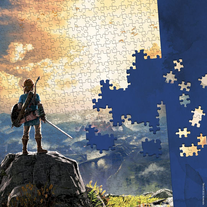 ZELDA PZ005-689 Breath of the Wild 1000-Piece Jigsaw Puzzle