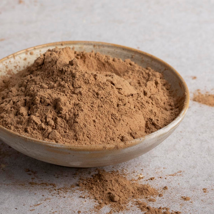 Wholefood Earth Organic Carob Powder 500g | Vegan, GMO Free, High Fibre, Caffeine-Free Cocoa Alternative