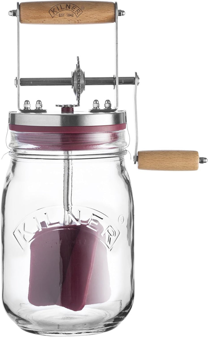 Kilner - Butter Churner Manual Kitchen Tool