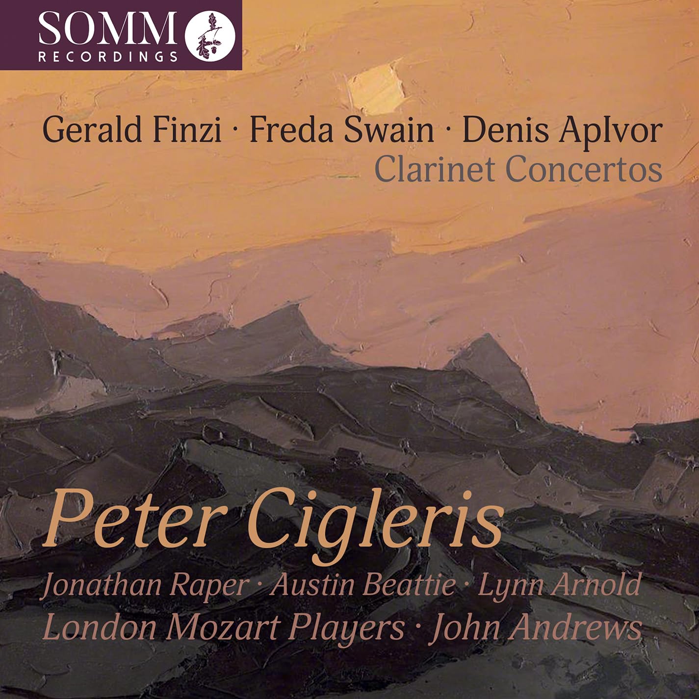 Gerald Finzi, Freda Swain & Denis ApIvor - Clarinet Concertos [CD]