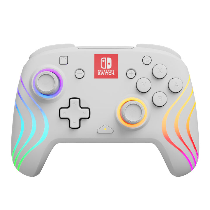 Afterglow Wave Wireless Controller for Nintendo Switch - White