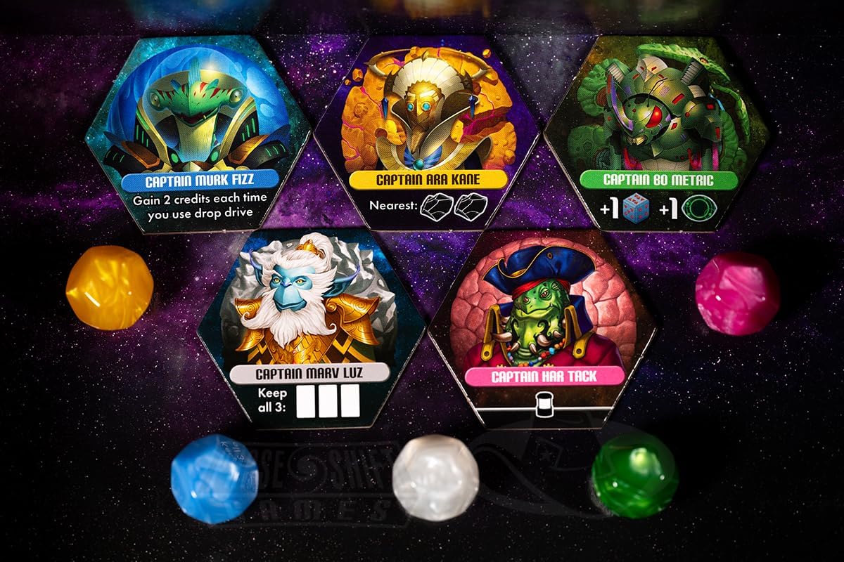 Phase Shift Games Drop Drive Deeper Space Edition Board Game 6