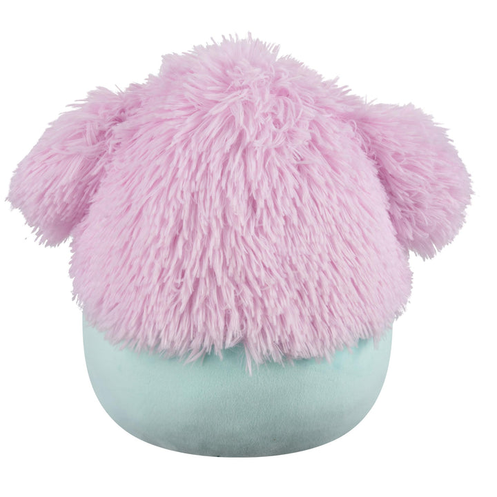 Squishmallows 12-Inch Bessem the Mint and Pink Bigfoot with Sparkly Feet - Plush Toy
