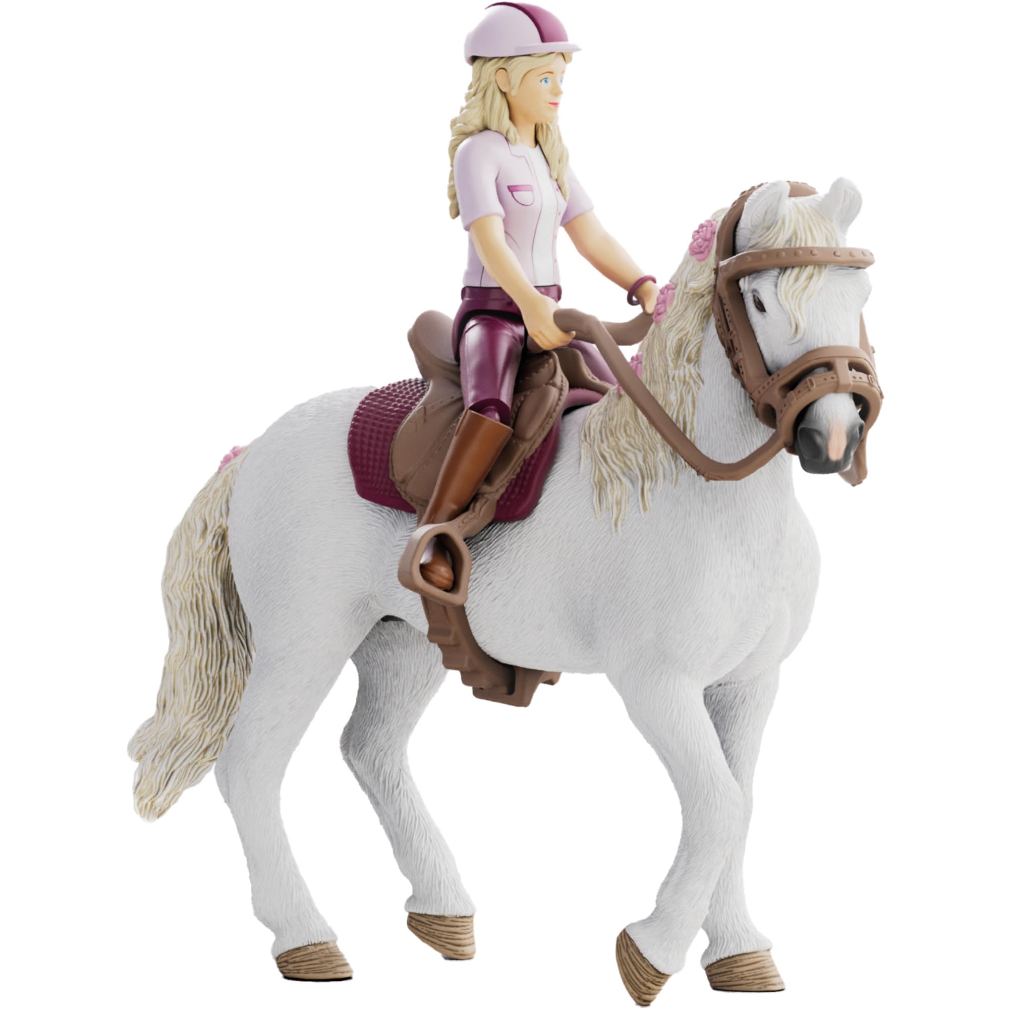 Schleich Horse Club - Sofia & Blossom Movable Figure with Horse Accessories 42713