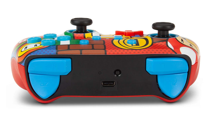 PowerA Enhanced Wireless Gamepad for Nintendo Switch - Mario Pop Design