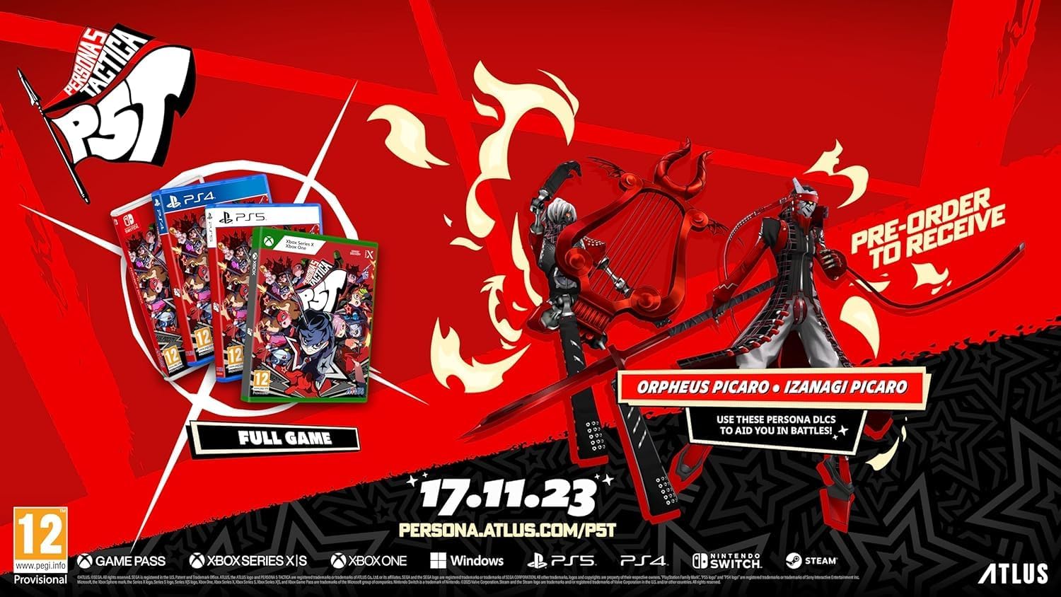 Persona 5 Tactica (Nintendo Switch) 5