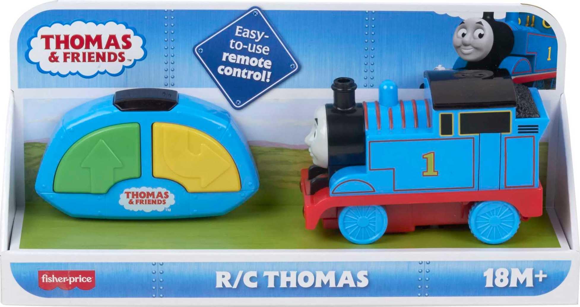 Fisher-Price My First Thomas & Friends R/C Thomas - Remote-Controlled Train Engine for Toddlers 18M+ 5