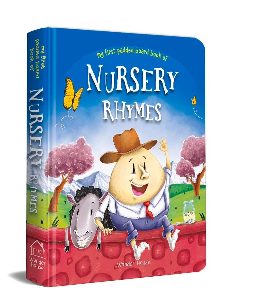 Wonder House My First Padded Board Book of Nursery Rhymes | First Edition | English
