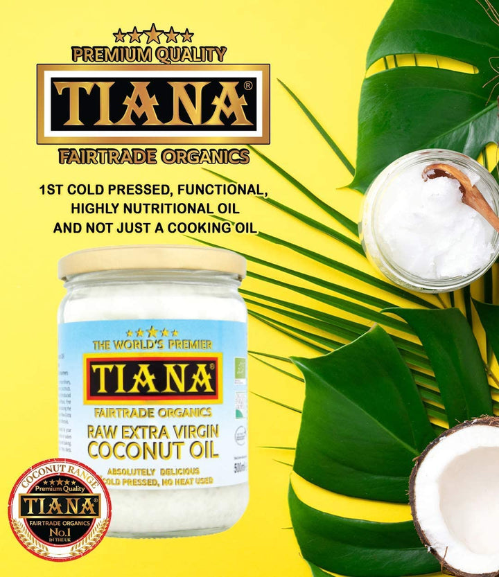 TIANA - Raw Extra Virgin Coconut Oil (500ml)
