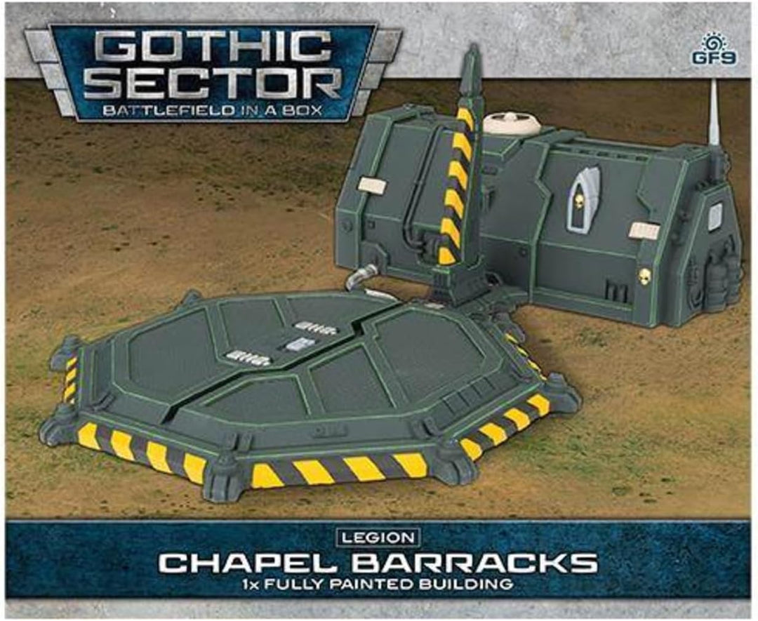 Gale Force Nine Gothic Sector Legion Chapel Barracks Pre-Painted Terrain