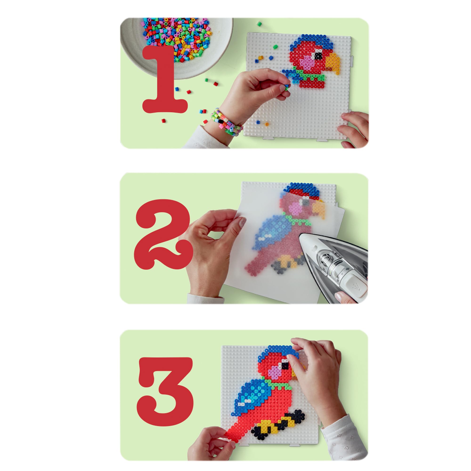 Hama Gift Box - Space | 2,500 Beads & 2 Pegboards for Creative Fun 7