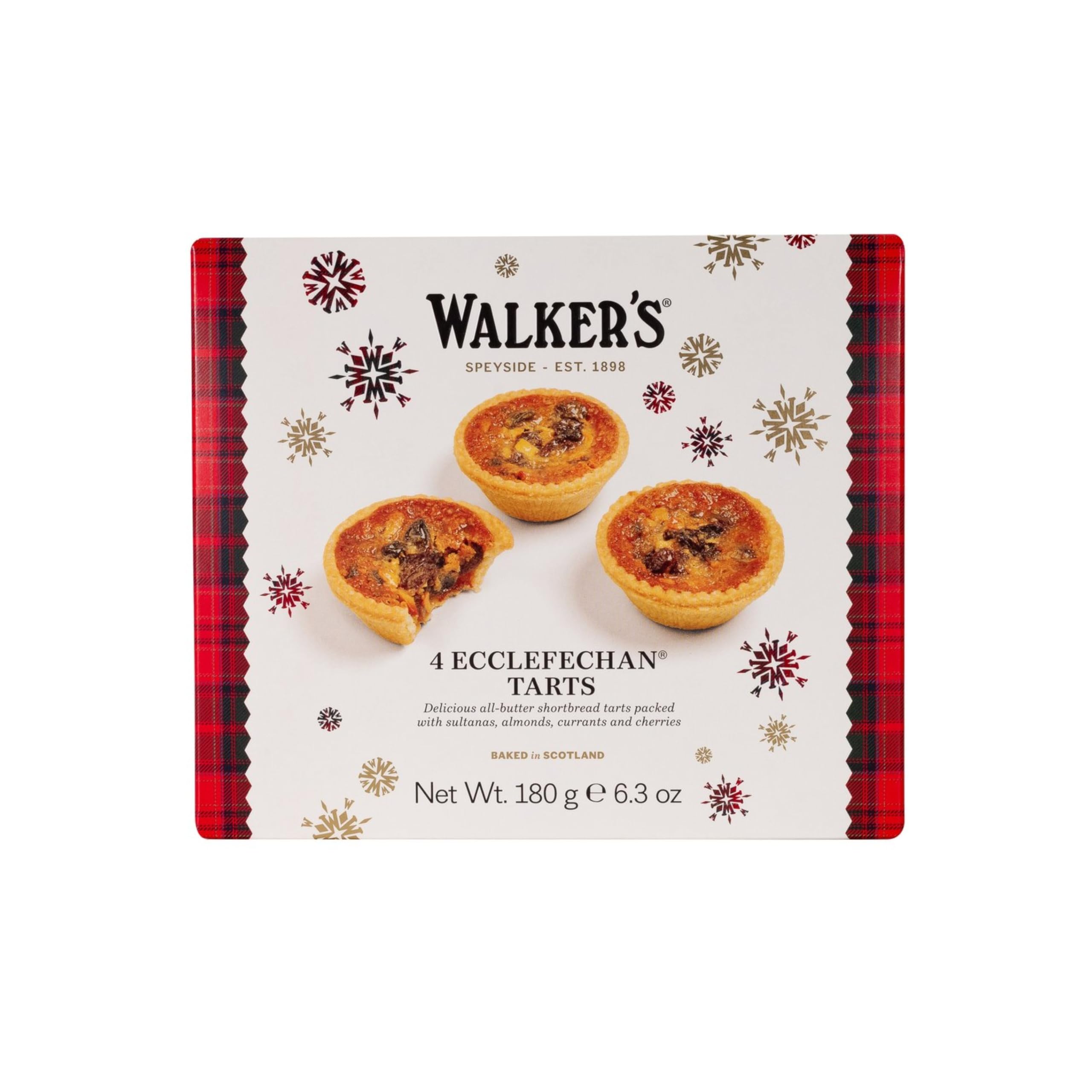 Walkers Ecclefechan All-Butter Tarts - Traditional Scottish Recipe | 180g 1