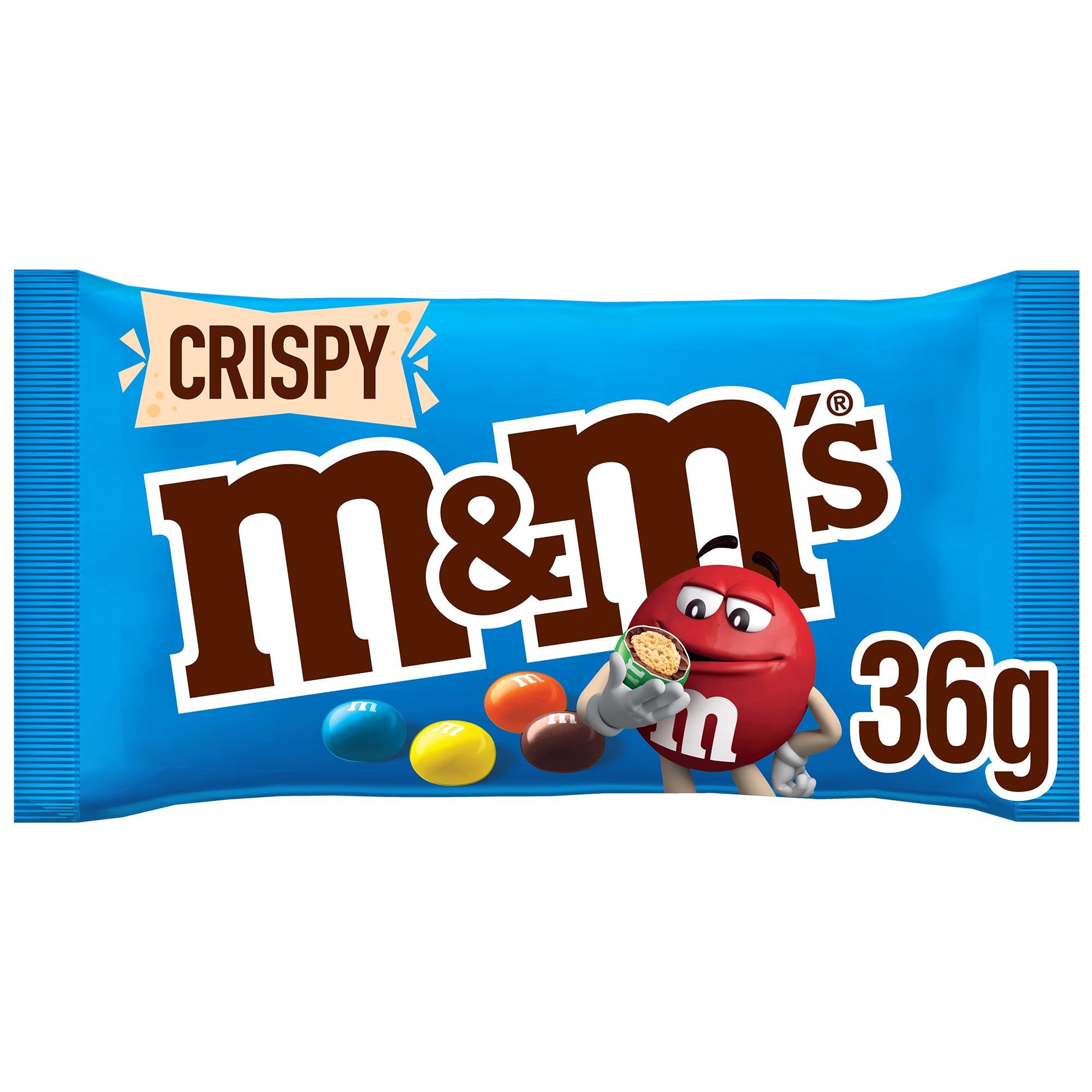 M&amp;M's Crispy Chocolate Großpackung – 24er-Pack Snacks für den Filmabend, Schokoladengeschenke 4