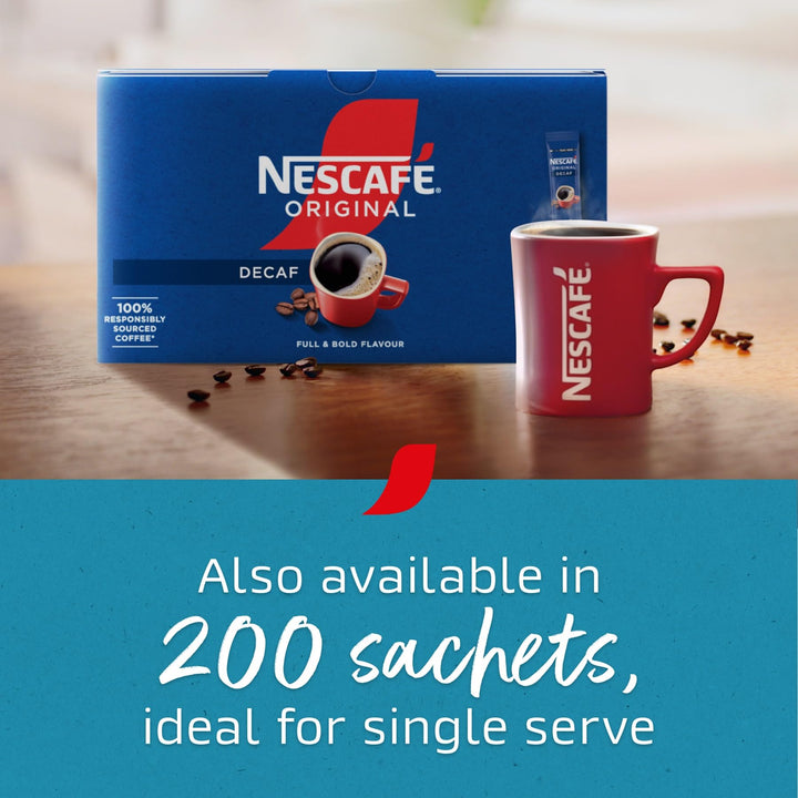 Nescafe - Original Decaf Instant Coffee Granules 500g