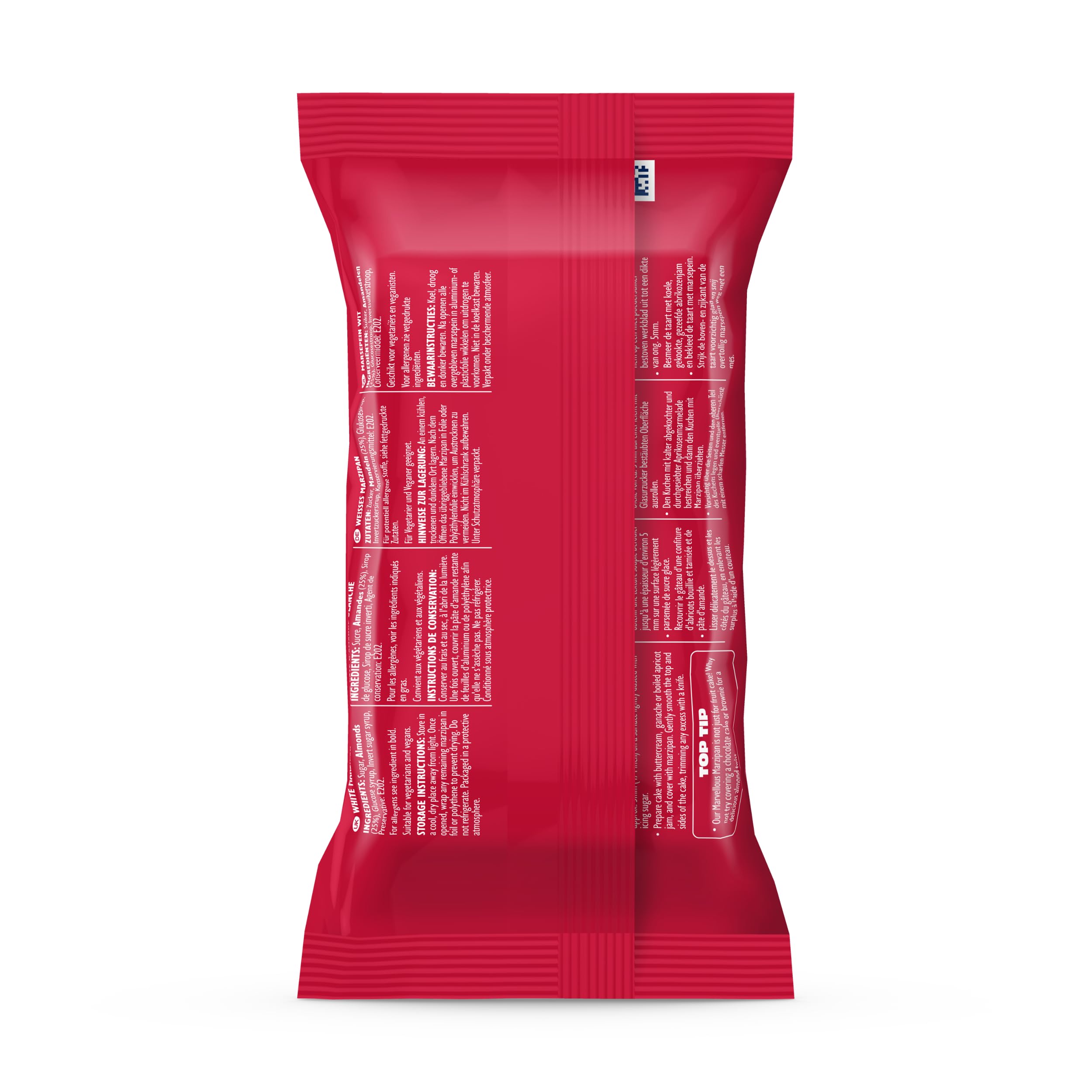 Renshaw Ready Rolled White Marzipan Disc 500g for 8" Cake Covering 4