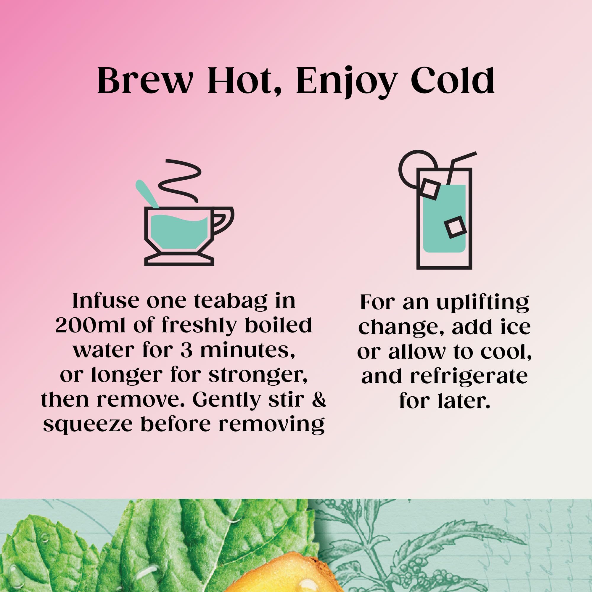 Twinings Superblends Metabolism Tea - Peppermint & Spiced Green Herbal Infusion with Nettle & Zinc, 80 Biodegradable Tea Bags 6