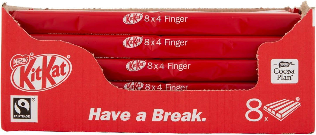 KitKat 4 Finger Milk Chocolate Bar Bumper Multipack, 8 x 41.5 g
