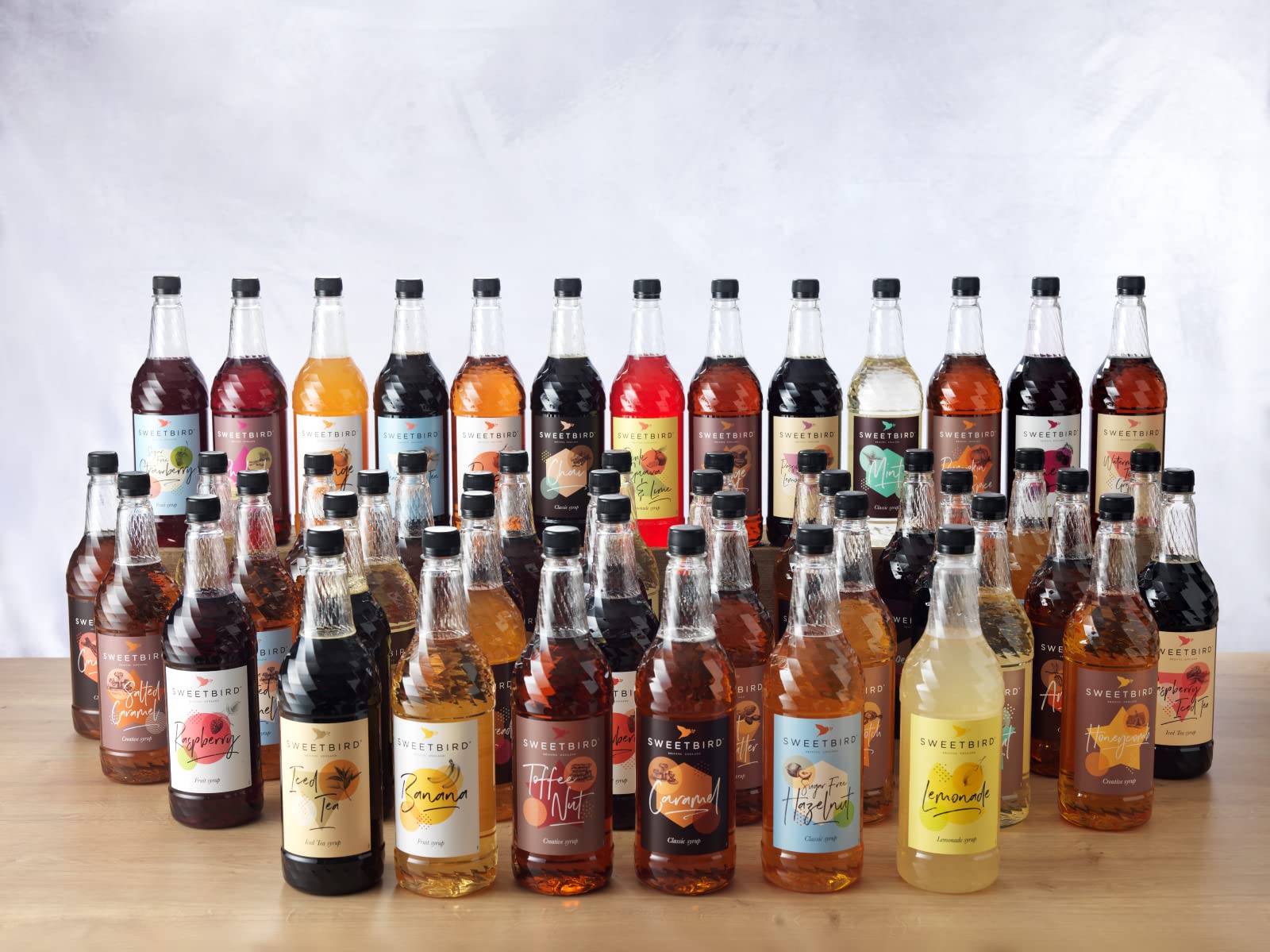 Sweetbird Orange Syrup (1 Litre) - Vegan Friendly Beverage Syrup 10