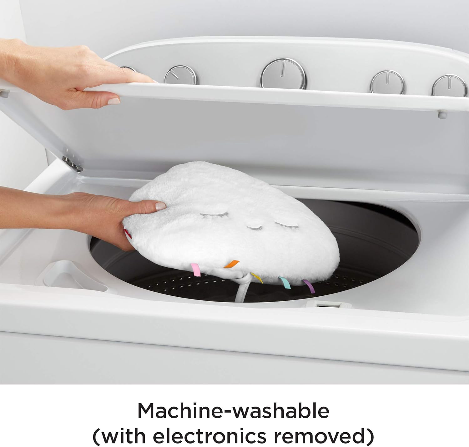 Fisher-Price Twinkle and Cuddle Cloud Soother – Musikalisches Leuchtplüschtier für Babys 4