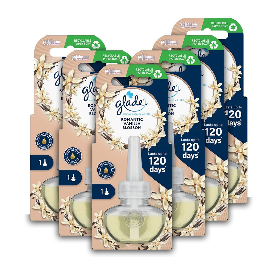 Glade - Vanilla Blossom Electric Scented Oil Refill for Plugin Air Freshener