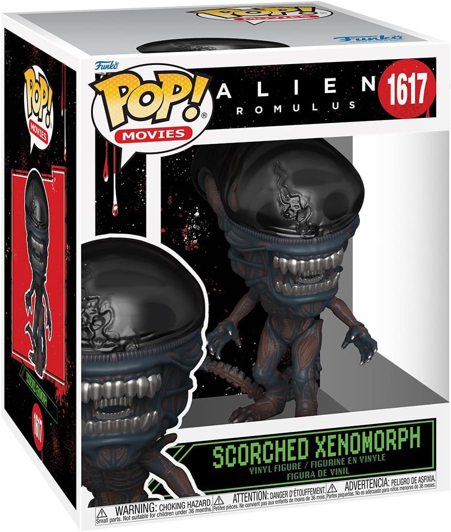 Funko Pop! Super: Alien: Romulus - Scorched Xenomorph Vinyl Figure 1