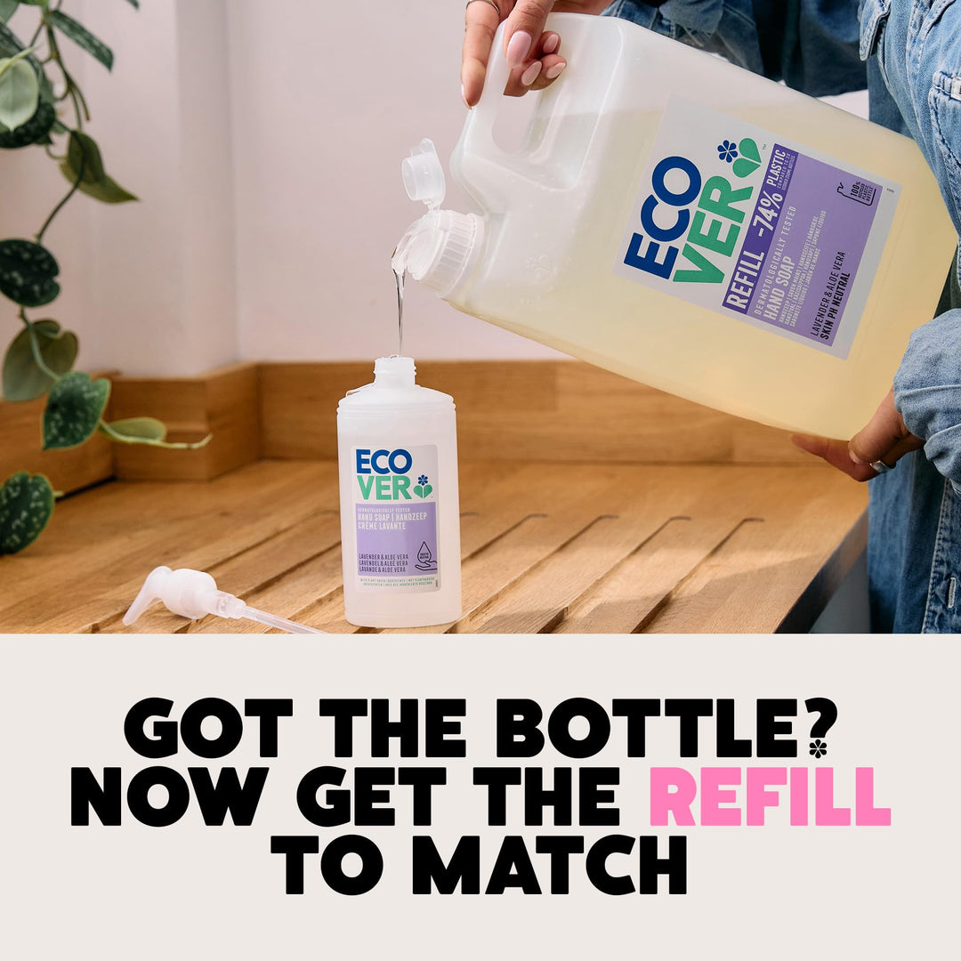 Ecover - Hand Wash Refill, Fresh Citrus & Orange, 980g