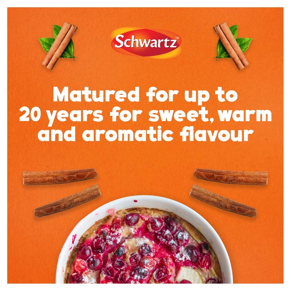 Schwartz Ground Cinnamon - Warm & Sweet Aroma | 39g Jar 3