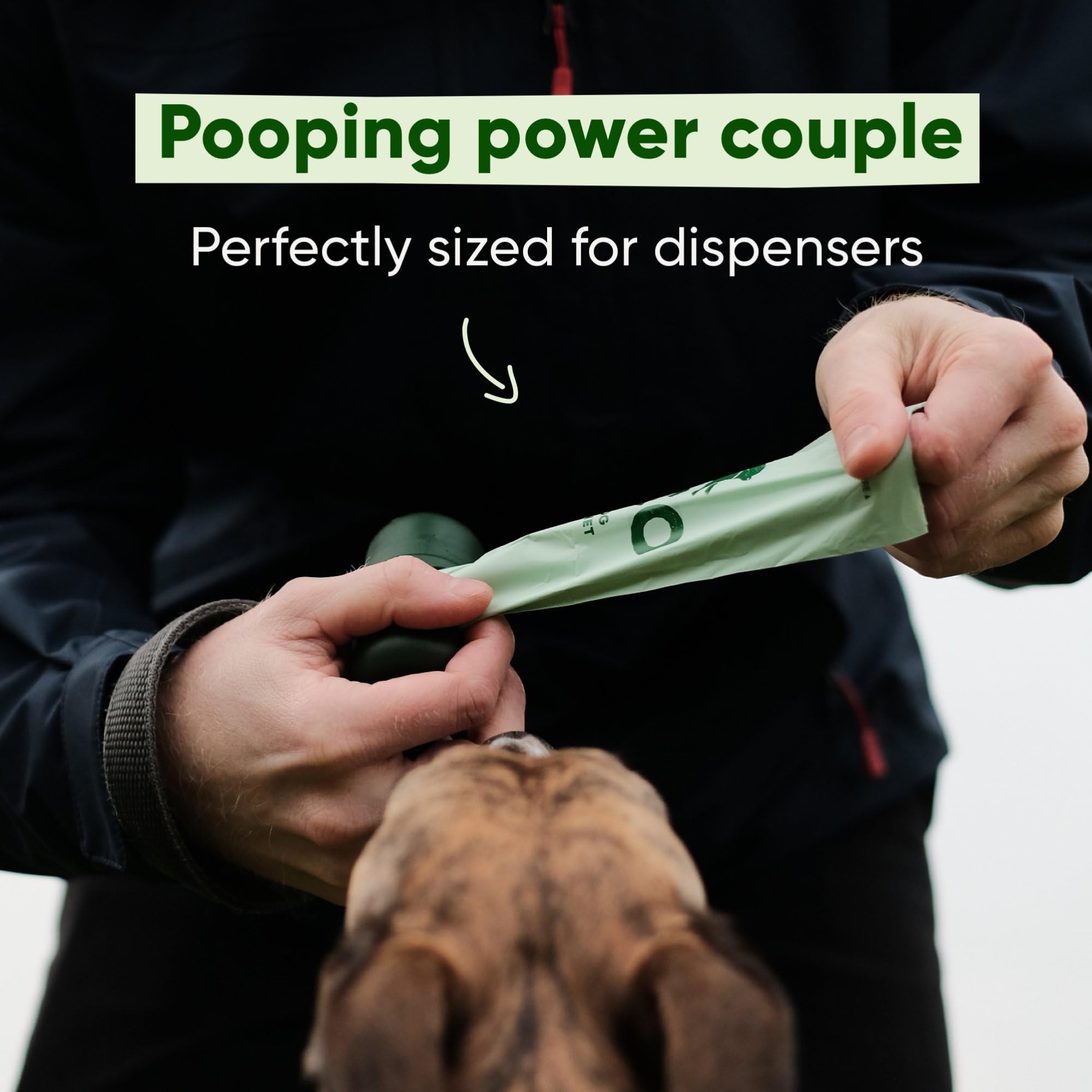 Beco Strong & Large Poop Bags - 120 Bags (8 Rolls of 15) - Unscented Dog Poo Bags 6