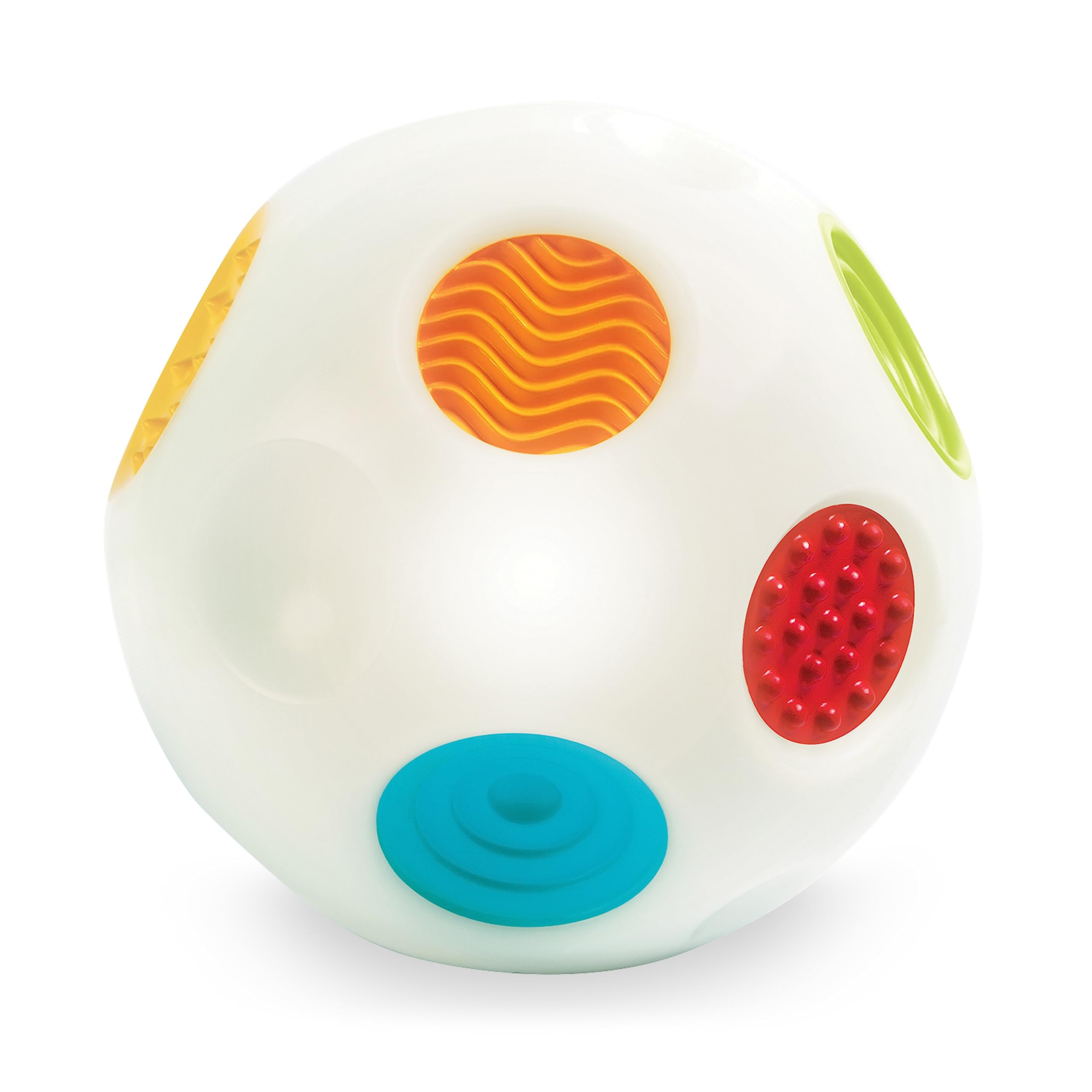 INFANTINO Sensory Sound and Light Activity Ball - Educational, Motor Skills Development, Ages 9-36 Months 1